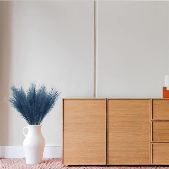 8 PCS Faux Pampas Grass 38"/3.1ftTall Artificial Pompous Grass Large Fake Pompas - Picture 2 of 6